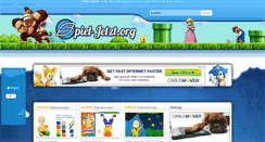 Desktop Screenshot of caillou.spiel-jetzt.org